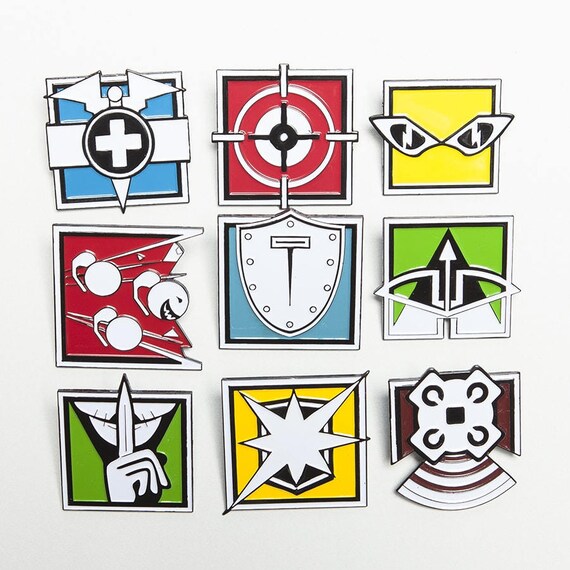 Six Siege Montagne Enamel Pin Great Gift For Gamers And 6 Siege Montagne Fans Montagne Operator Ubisoft 6 Collection