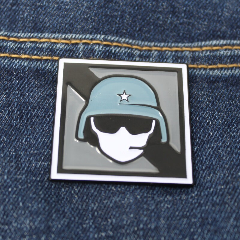 Yellow FanFit Gaming Double Sided Print Featuring Operator Icons from Rainbow Six Siege Rainbow Six Siege Lanyard R6S Yellow FanFit Gaming Double Sided Print Featuring Operator Icons from Rainbow Six Siege Rainbow Six Siege Lanyard R6S