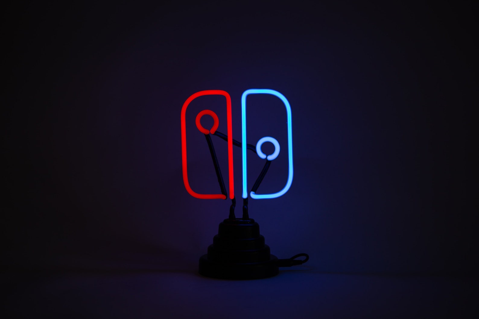 Nintendo Switch Neon Light joycon Usb Hand Bent Glass Neon Etsy