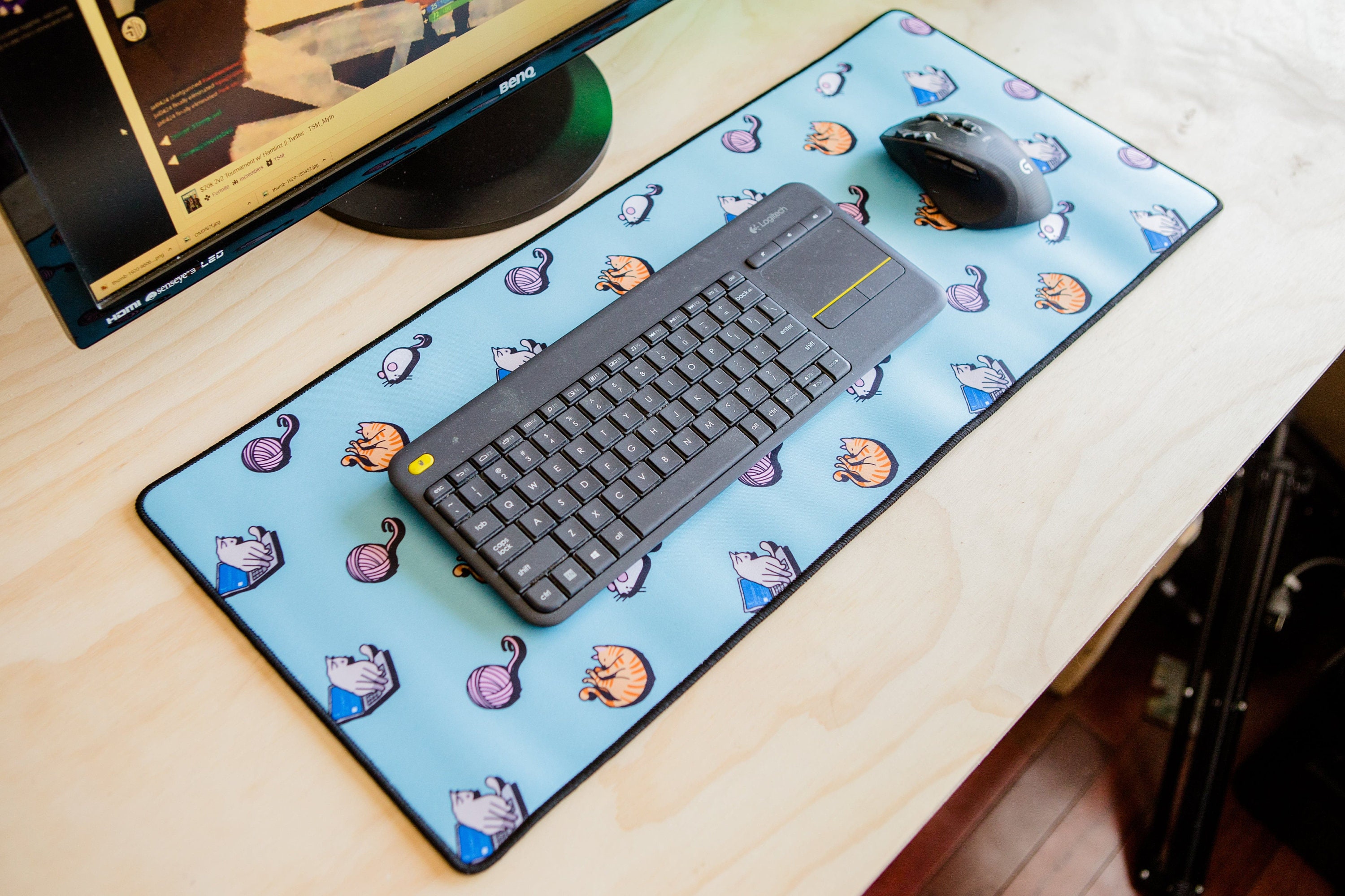 Mousepad Gamer Pro Verde Mousepad Gamer Pro Verde