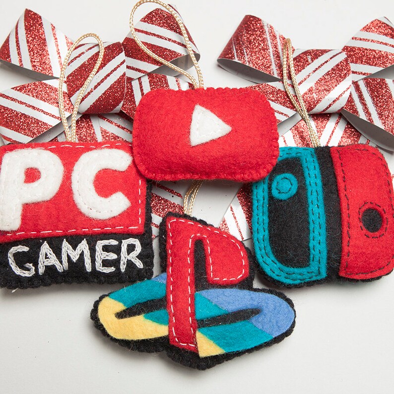Felt Nintendo Switch Christmas Ornament Hand Made Gifts for  Etsy