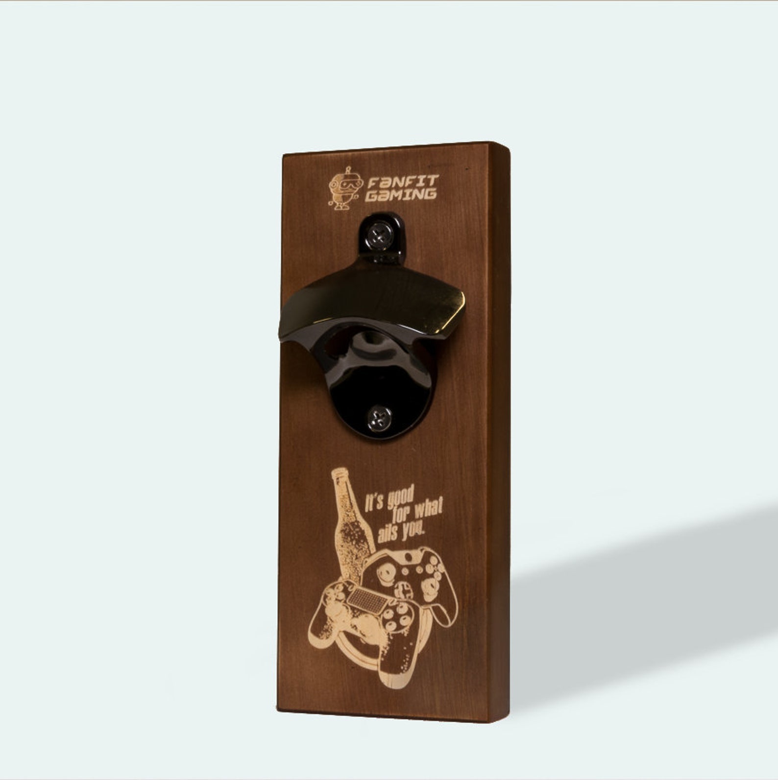 Geeky Cap Catcher Bottle Opener Wall Mount Bottle Etsy