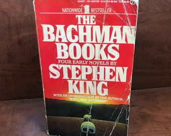 The Bachman Books * Stephen King * Richard Bachman * Collection * Rage * The Long Walk * Roadwork * The Running Man * Paperback Book