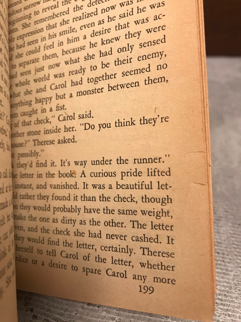 The price of salt later carol by patricia highsmith as etsy