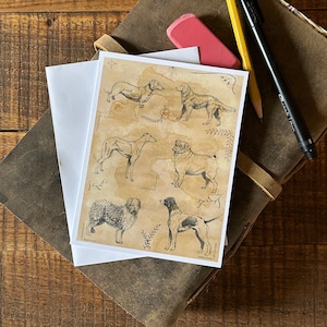 Dog Greeting Card