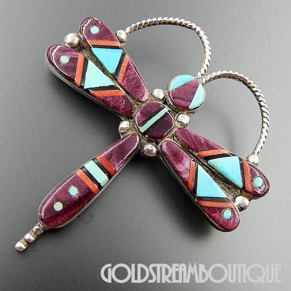 The Best Ever Native American Navajo Dragonfly Turquoise Sterling Silver Bracelet The Best Ever Native American Navajo Dragonfly Turquoise Sterling Silver Bracelet