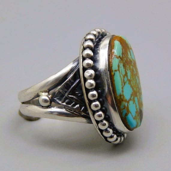 Handcrafted by Eli Gofman sterling silver oval tu… - image 3