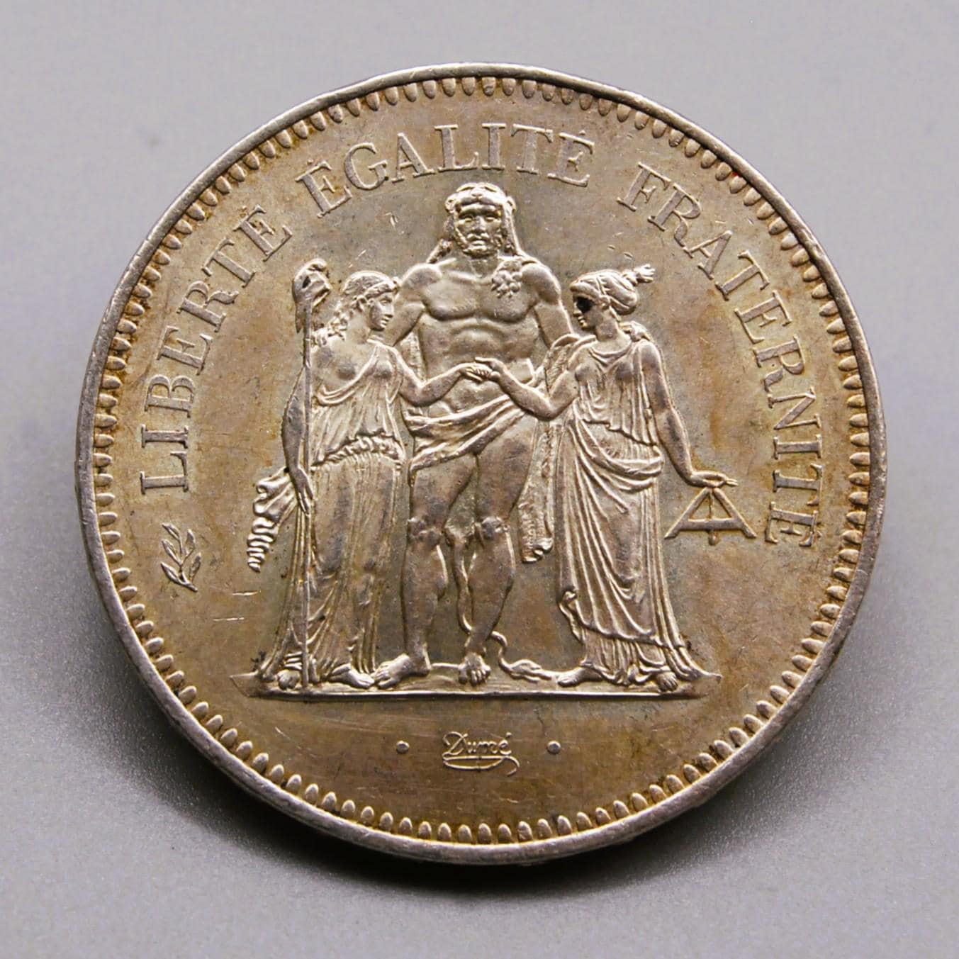 1976 France 50 Francs Collectible Silver Coin - Etsy