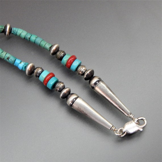 Handmade by Eli Gofman sterling silver and turquo… - image 2