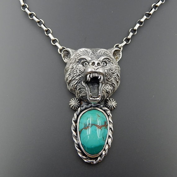 Handcrafted by Eli Gofman sterling Kingman turquoi