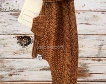 Handmade Cashmere Dog Sweater – Warm Knit Apparel for Small Dogs