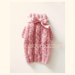Handmade 100% Cashmere Dog Sweater – Luxury Small Dog Clothes for Chihuahua, Poodle, and Teacup