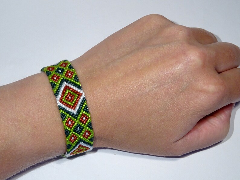 SALE Friendship bracelet handwoven macrame tribal aztec ethnic armcandy hippie gypsy boho bohemian braided ibiza image 7