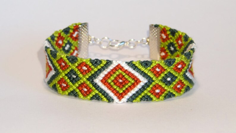 SALE Friendship bracelet handwoven macrame tribal aztec ethnic armcandy hippie gypsy boho bohemian braided ibiza image 3