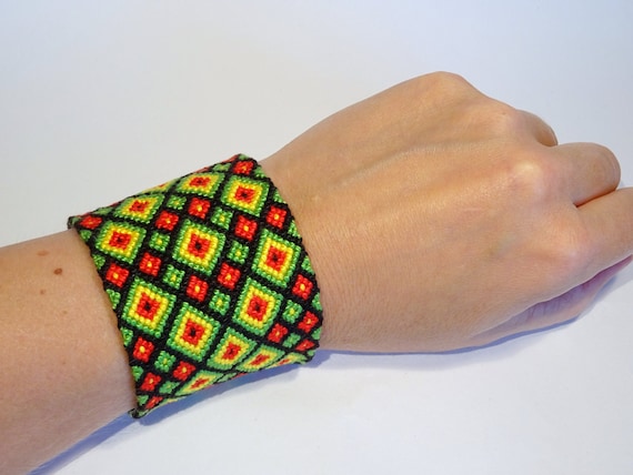 Thick friendship bracelet best sale