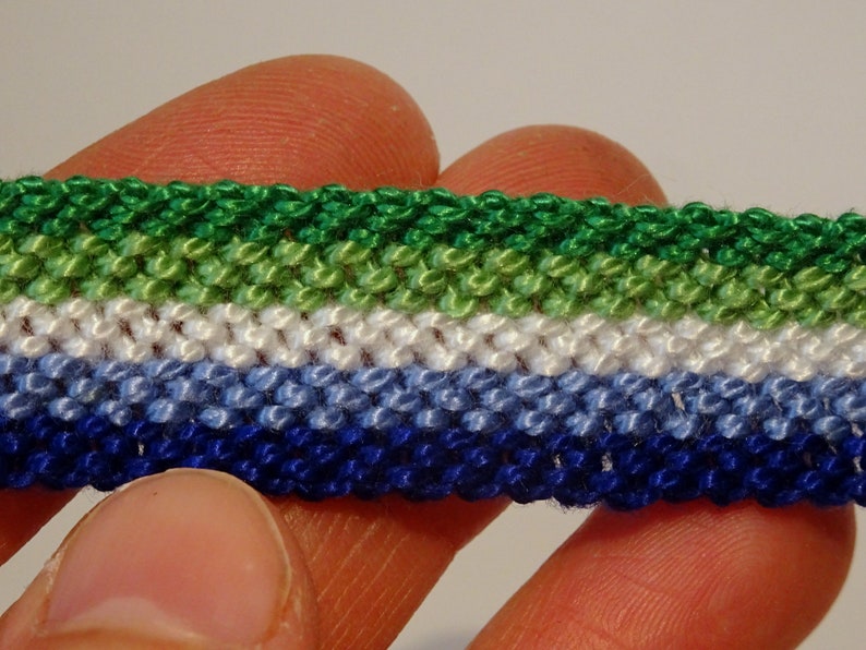 Gay Male Pride Flag bracelet love friendship handwoven gift idea support respect awareness macrame LGBTQ LGBTI image 2