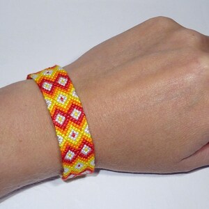 SALE Friendship bracelet handwoven macrame tribal aztec ethnic armcandy hippie gypsy boho bohemian braided ibiza image 2