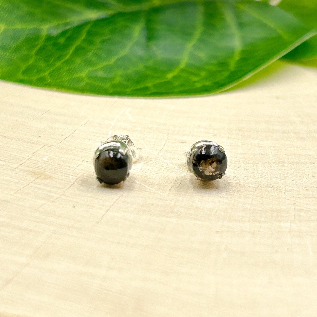 Cintamani Sterling Silver Stud Earrings(25294)