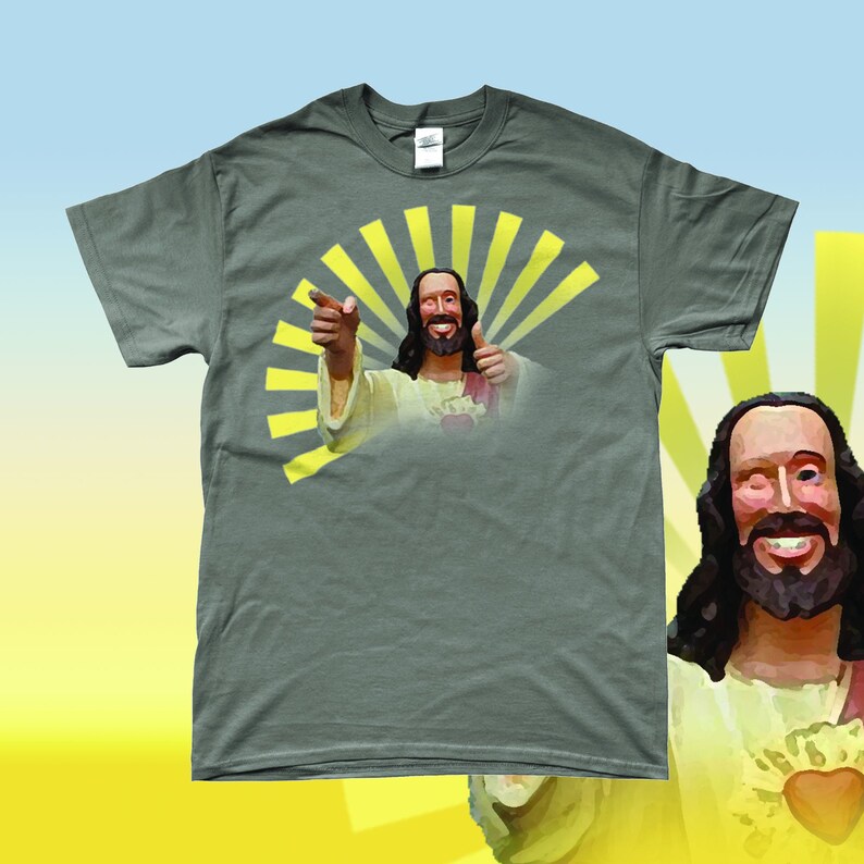 Buddy Christ Meme Shirt Etsy