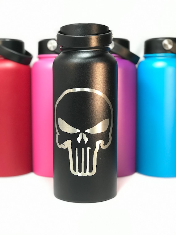 Laser Engraved Custom Insulated Water Bottle-32 Ounce