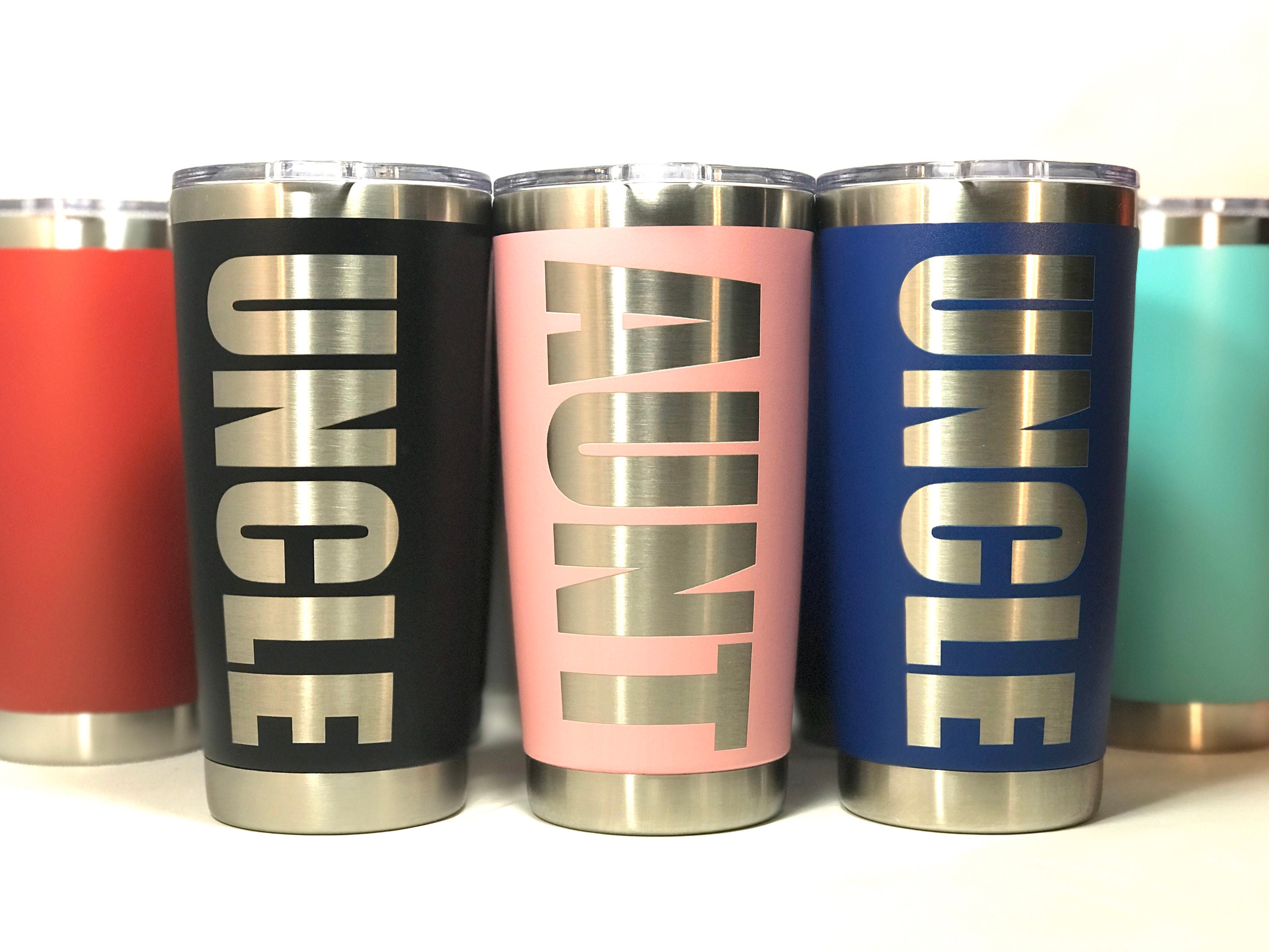 Personalized 20 OZ Insulated Coffee Tumbler with Slide Lock Etsy