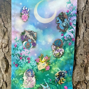 Morning Mist Druid Pin Banner 12&quot; x 6&quot;