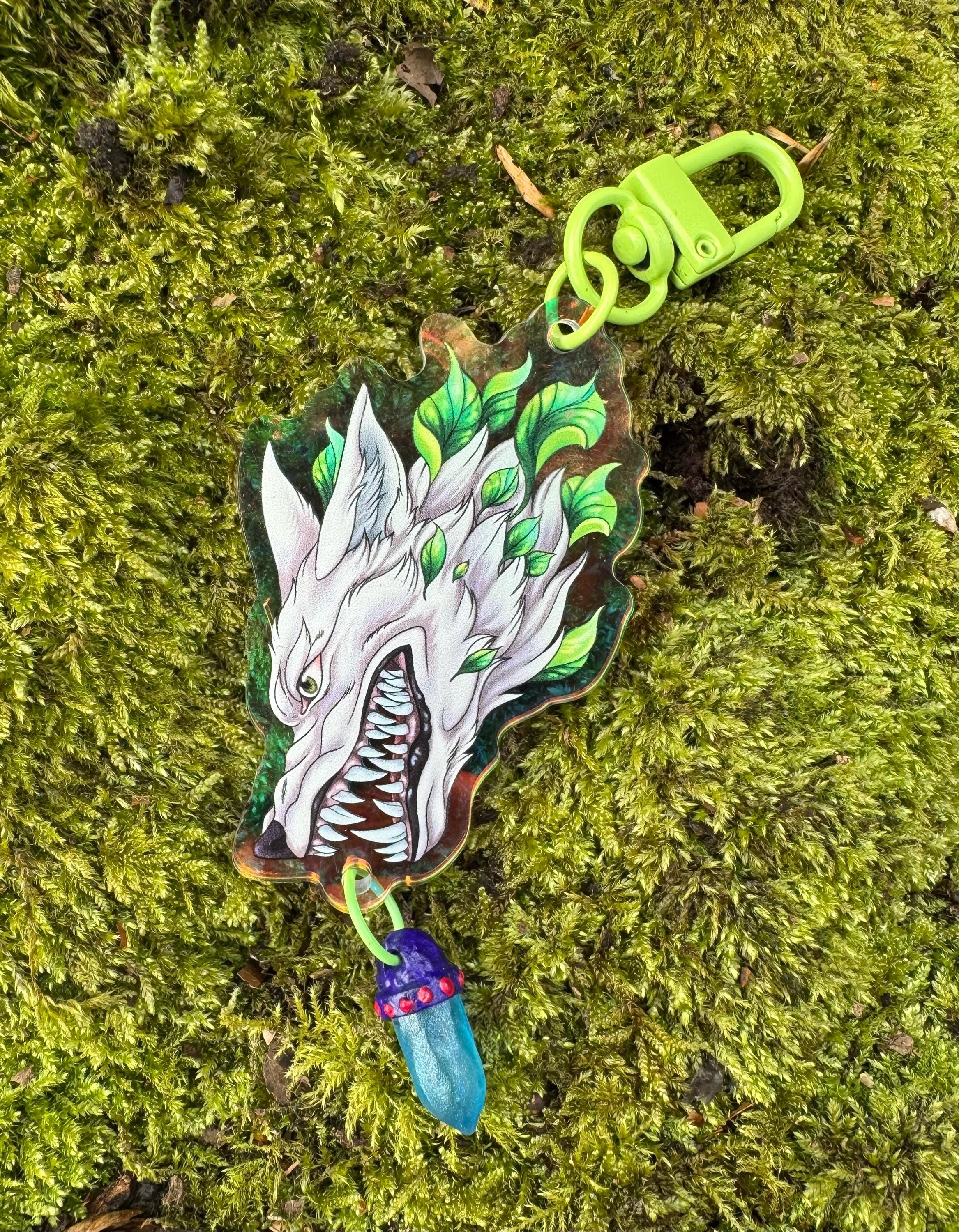 Wolf's Rain Keychain - Etsy