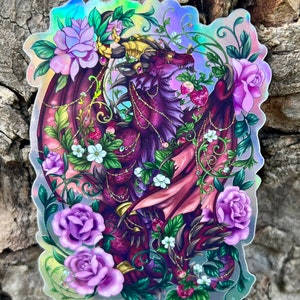 Alexstrasza the Lifebinder Holographic Sticker 10cm