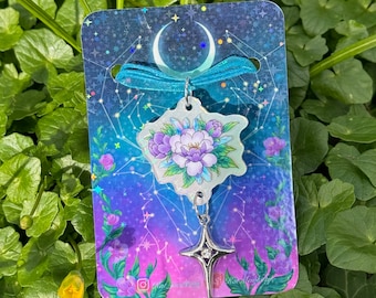 Night Elf Celestial Flower Necklace 43cm