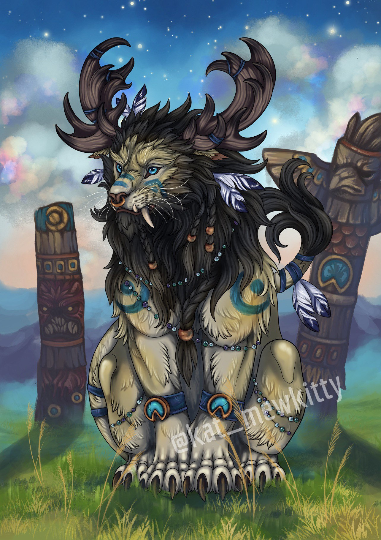 Tauren wow - Etsy México, image size:1284x1818