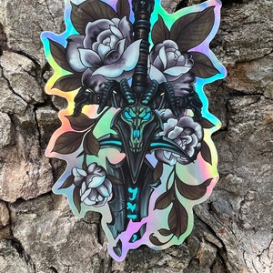 Shattered Frostmourne Holographischer 10cm Sticker