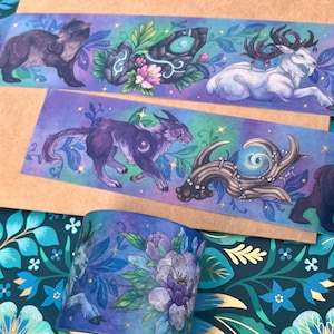 Night Elf Druid Washi Tape 4cm x 10m