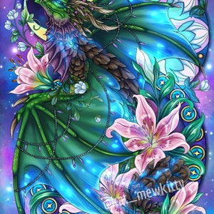 Ysera The Awakened Art Print A3/A4/A5
