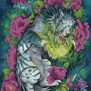 Primal Stalker Feral Druid Print 300gsm A3/A4 /A5