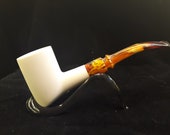 Bent Tomahawk Meerschaum Pipe