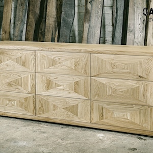 Industrial commode / Modern commode / Rustic commode / Oak commode / Steel commode / Handmade furniture / Industrial furniture