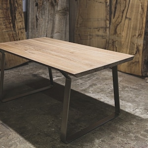 Dining table / Table / Industrial table / Industrial furniture / Office table / Office furniture / Furniture / Wood / Metal table legs