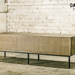 Oak TV table / TV table / Industrial TV table / Industrial table / Industrial furniture / Rustic furniture / Rustic table / Handmade table