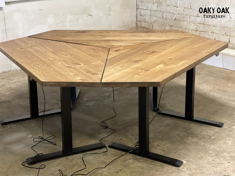Work desk / Industrial desk / Industrial table / Wood / Industrial furniture / Wood working / Office desk / Office furniture image 1