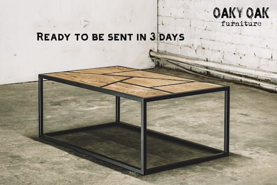 Coffee Table Industrial Furniture Wood Table Wood Furniture