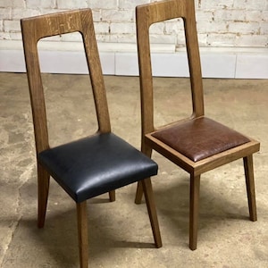 Kitchen chair / Wooden chair / Industrial furniture / Rustic decor / Home decor / Furniture