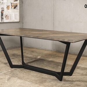 Dining table / Industrial table / Industrial furniture / Table / Modern table / Kitchen table / Wood / Furniture / Dining room furniture