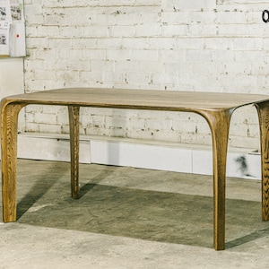 Table à manger / Table industrielle / Mobilier industriel / Table / Table de ferme / Table de cuisine / Bois / Meubles / Meubles de salle à manger