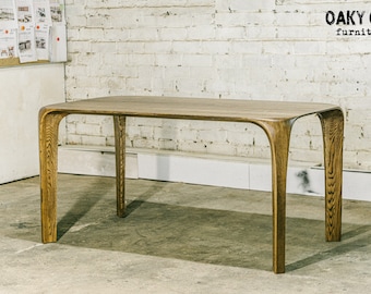 Dining table / Industrial table / Industrial furniture / Table / Farmhouse table / Kitchen table / Wood / Furniture / Dining room furniture