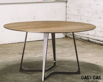 Dining table / Industrial table / Industrial furniture / Table / Farmhouse table / Kitchen table / Wood / Furniture / Dining room furniture