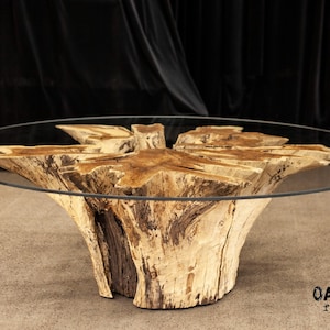 Dining table / Industrial table / Industrial furniture / Table / Farmhouse table / Kitchen table / Glass / Furniture / Dining room furniture