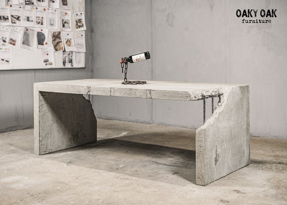 Concrete study table deals