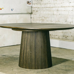 Dining table / Industrial table / Industrial furniture / Table / Farmhouse table / Kitchen table / Wood / Furniture / Dining room furniture