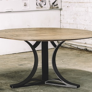 Dining table / Industrial table / Industrial furniture / Table / Farmhouse table / Kitchen table / Wood / Furniture / Dining room furniture