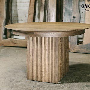 Dining table / Industrial table / Industrial furniture / Table / Farmhouse table / Kitchen table / Wood / Furniture / Dining room furniture